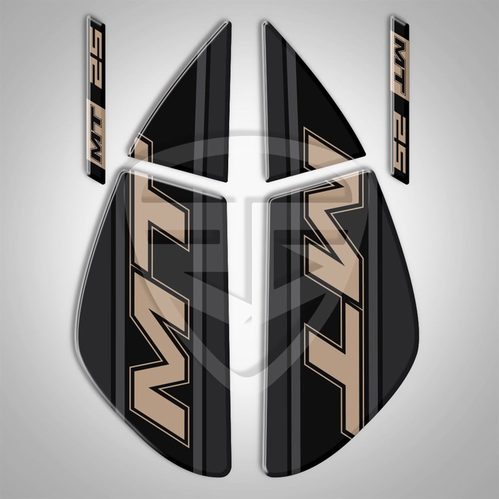 YAMAHA MT 25 2020-2021 YAN PAD BEJ