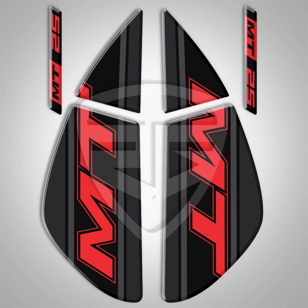 YAMAHA MT 25 2020-2021 YAN PAD KIRMIZI