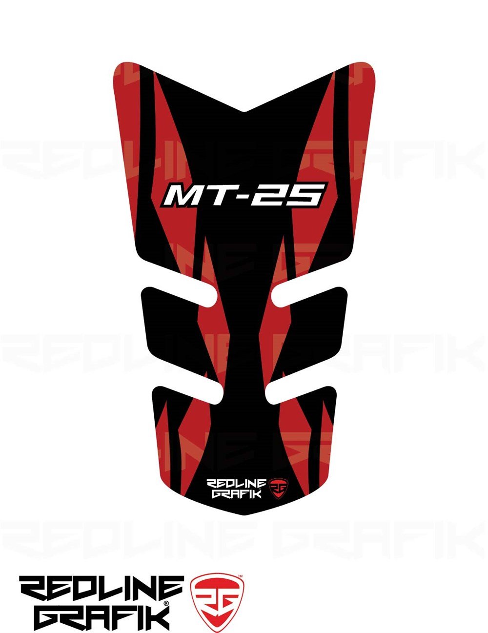 Yamaha MT-25 Kırmızı Tank Pad