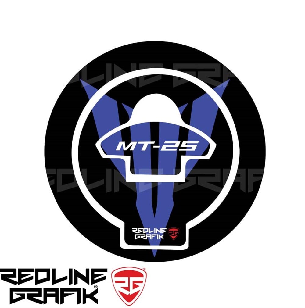 Yamaha MT-25 Mavi Depo Kapak Pad