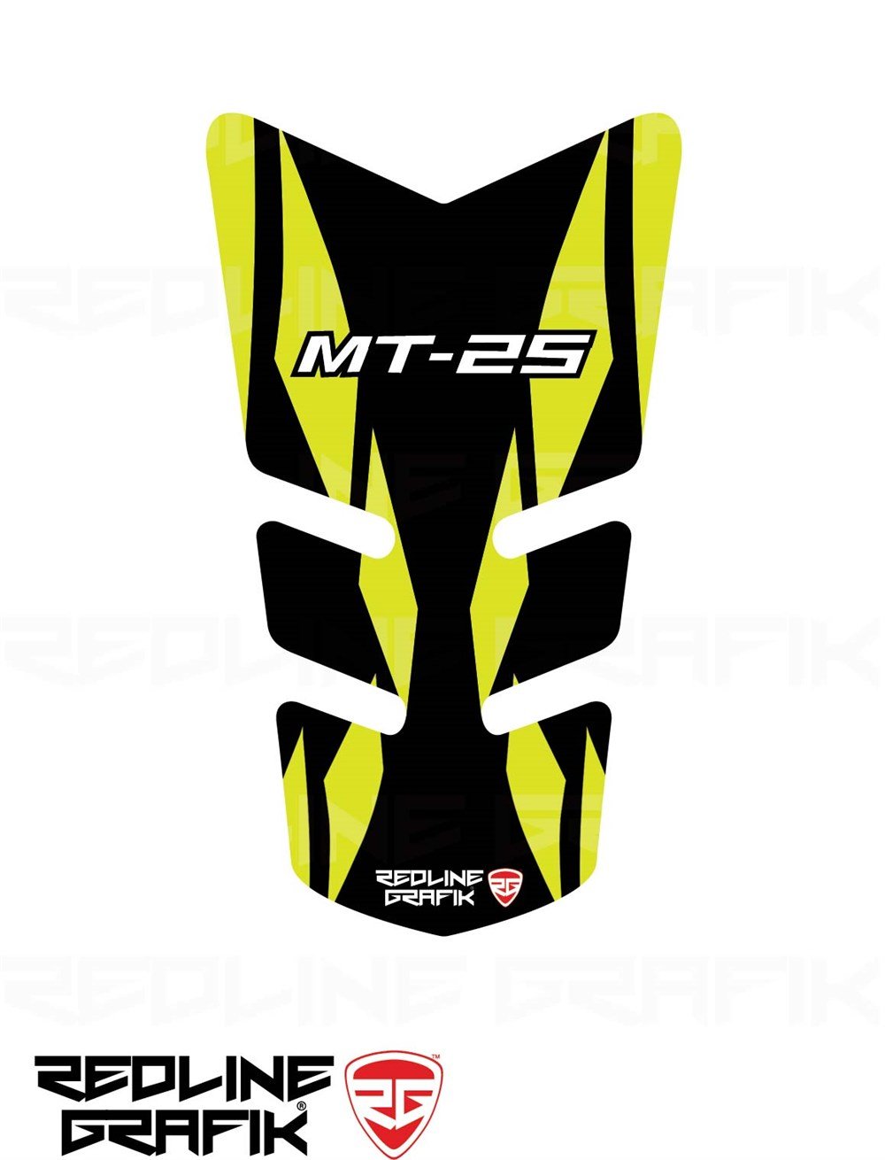 Yamaha MT-25 Neon Sarı Tank Pad