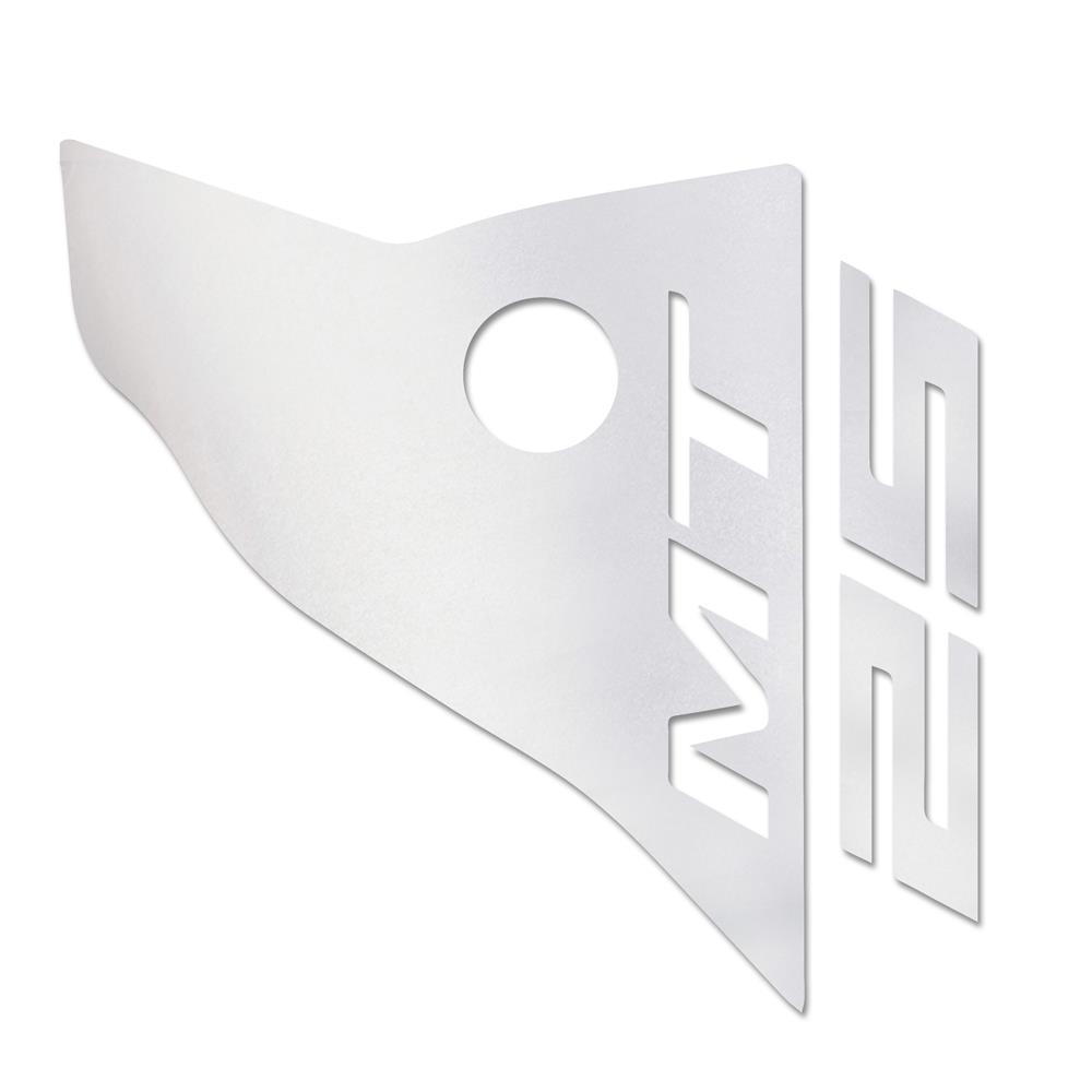 Yamaha Mt 25 Reflektif Beyaz Ön Cam Sticker