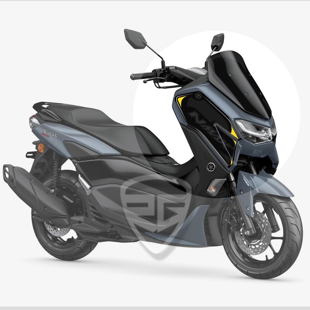 Yamaha NMax 2021 Model Kafa Grenaj Pad Koruyucu Siyah Sarı