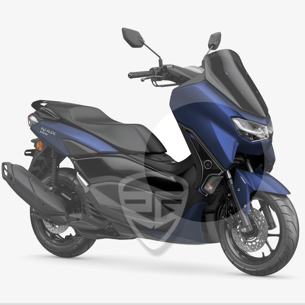 Yamaha NMax 2021 Model Sinyal Grenaj Pad Koruyucu Siyah Mavi