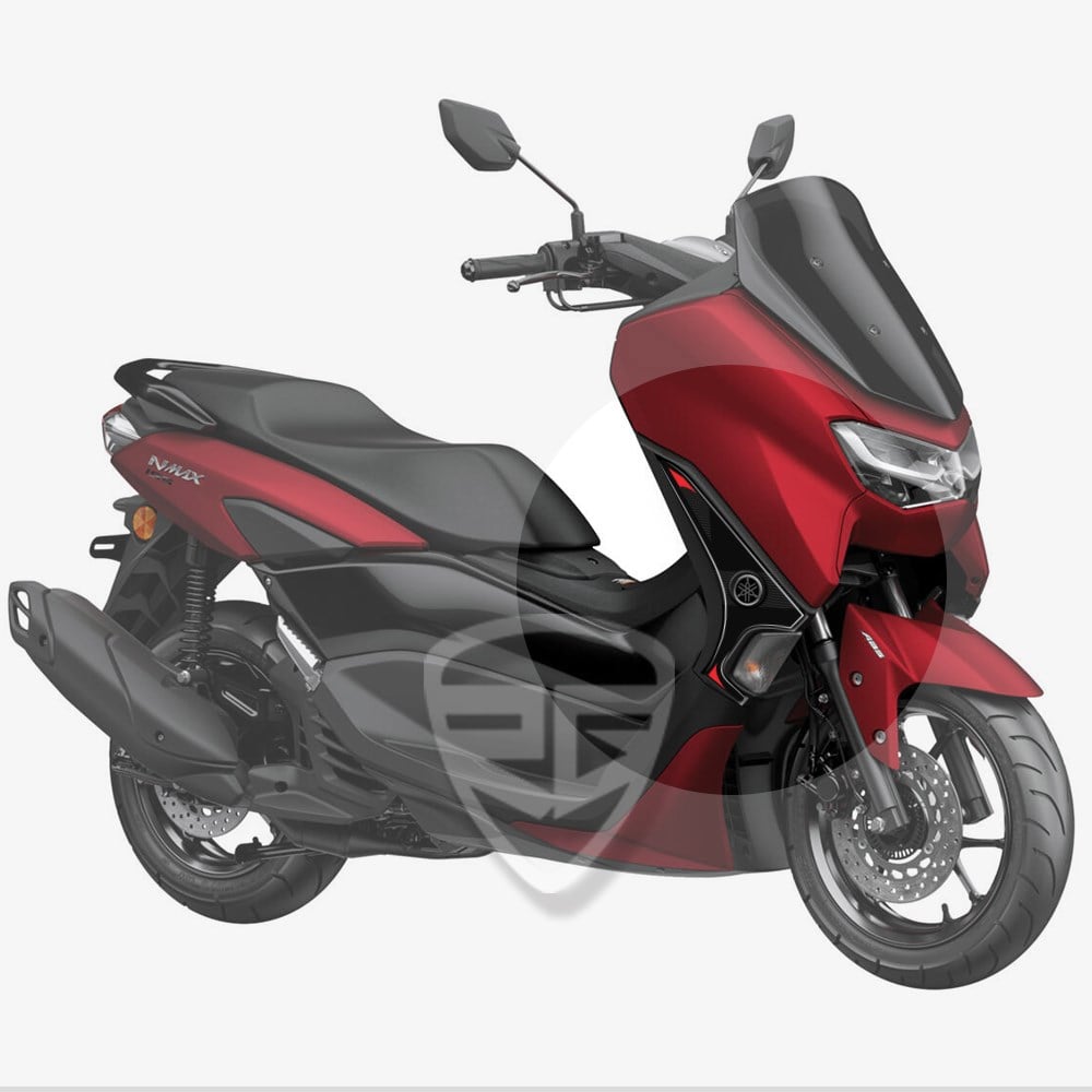 Yamaha NMax 2021 Model Sinyal Grenaj Pad Koruyucu Siyah Kırmızı