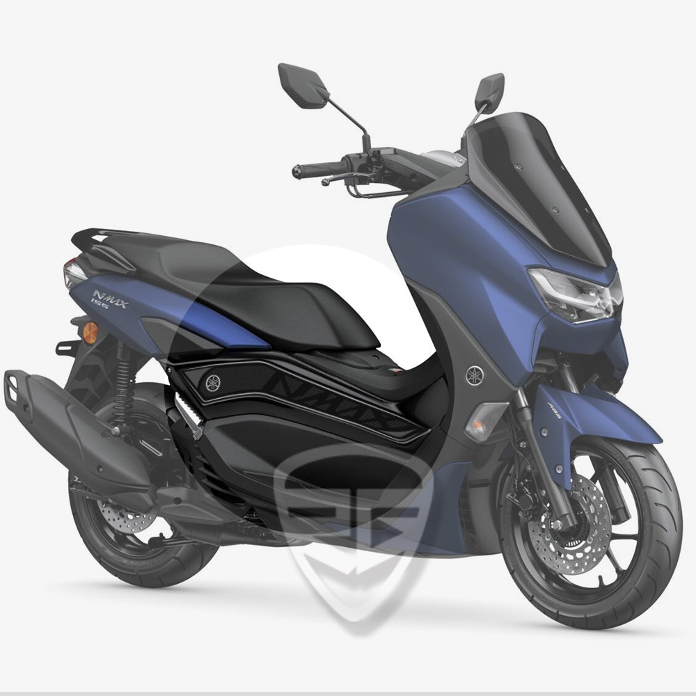 Yamaha NMax 2021 Model Yan Grenaj Pad Koruyucu Siyah Gri