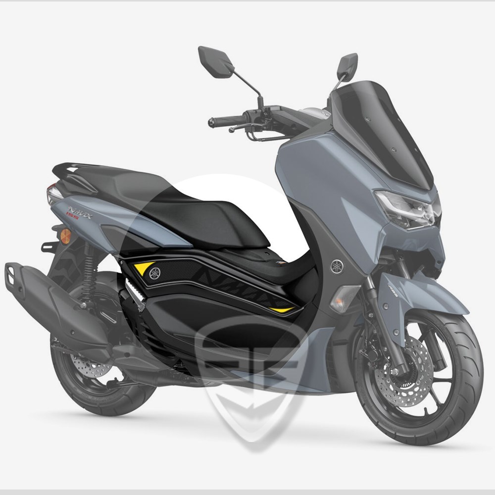 Yamaha NMax 2021 Model Yan Grenaj Pad Koruyucu Siyah Sarı
