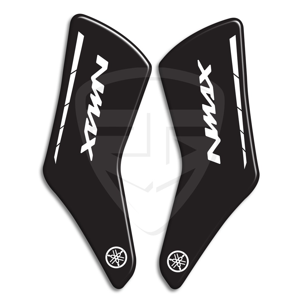 Yamaha Nmax Basamak Koruyucu Pad Beyaz Siyah 