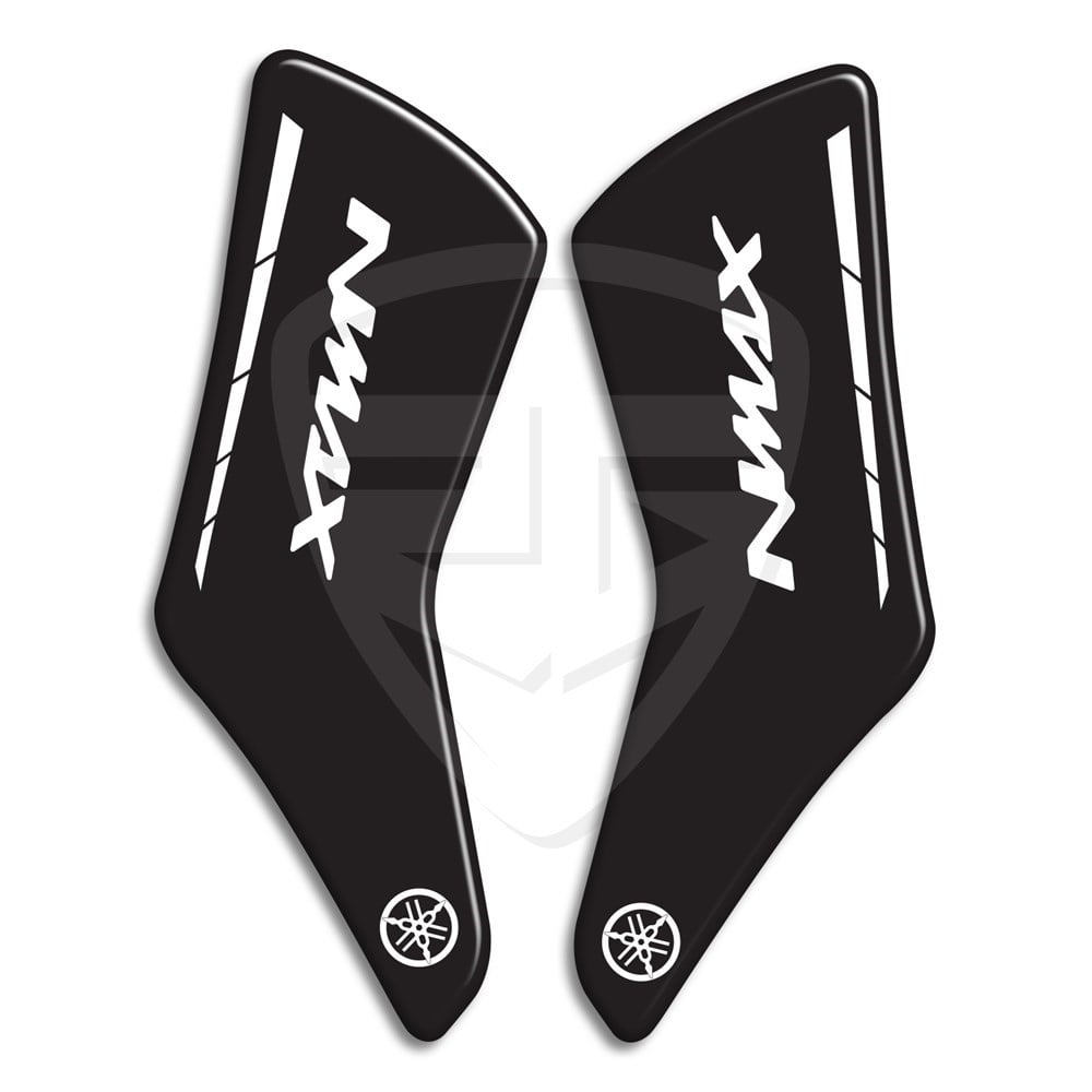 Yamaha Nmax Basamak Koruyucu Pad Beyaz Siyah 