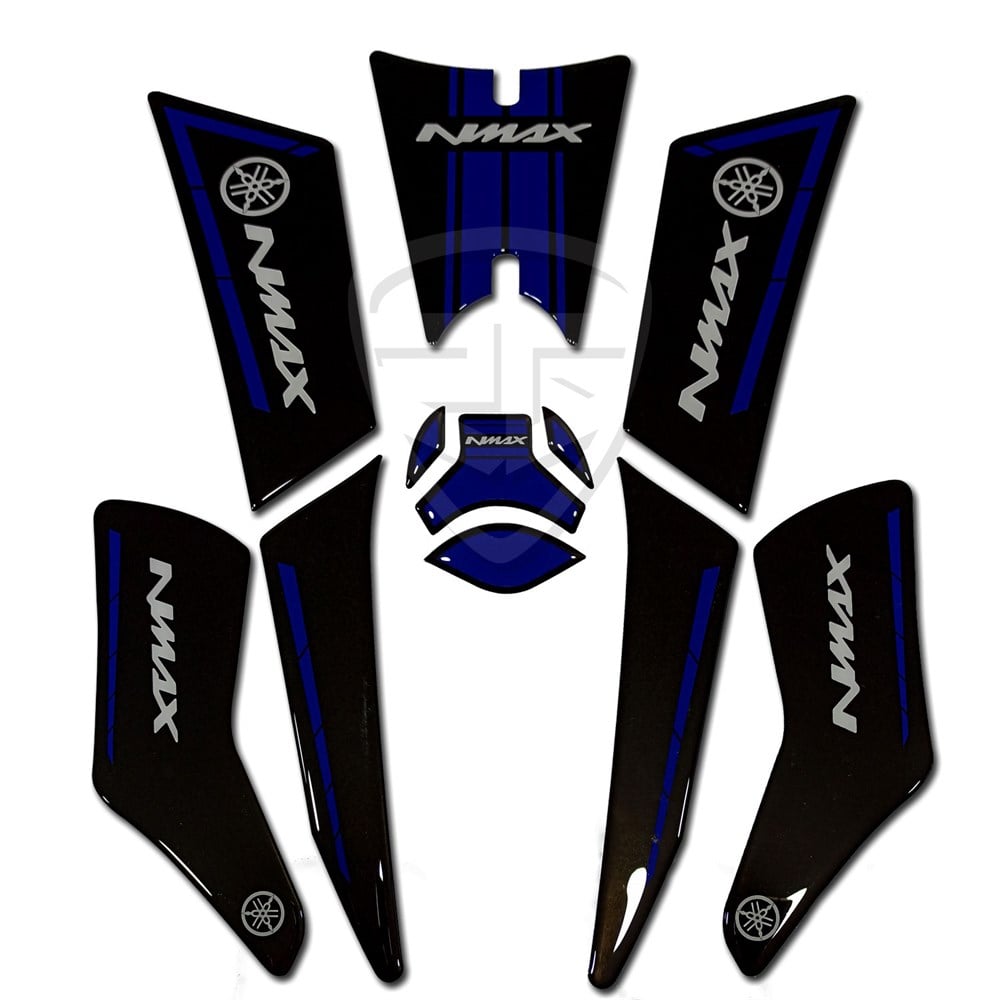 Yamaha NMax Basamak Koruyucu Pad Siyah Lacivert