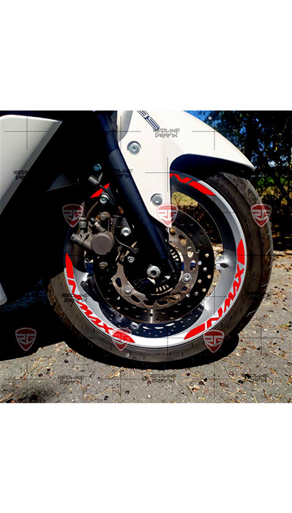 Yamaha Nmax Özel Jant Şerit