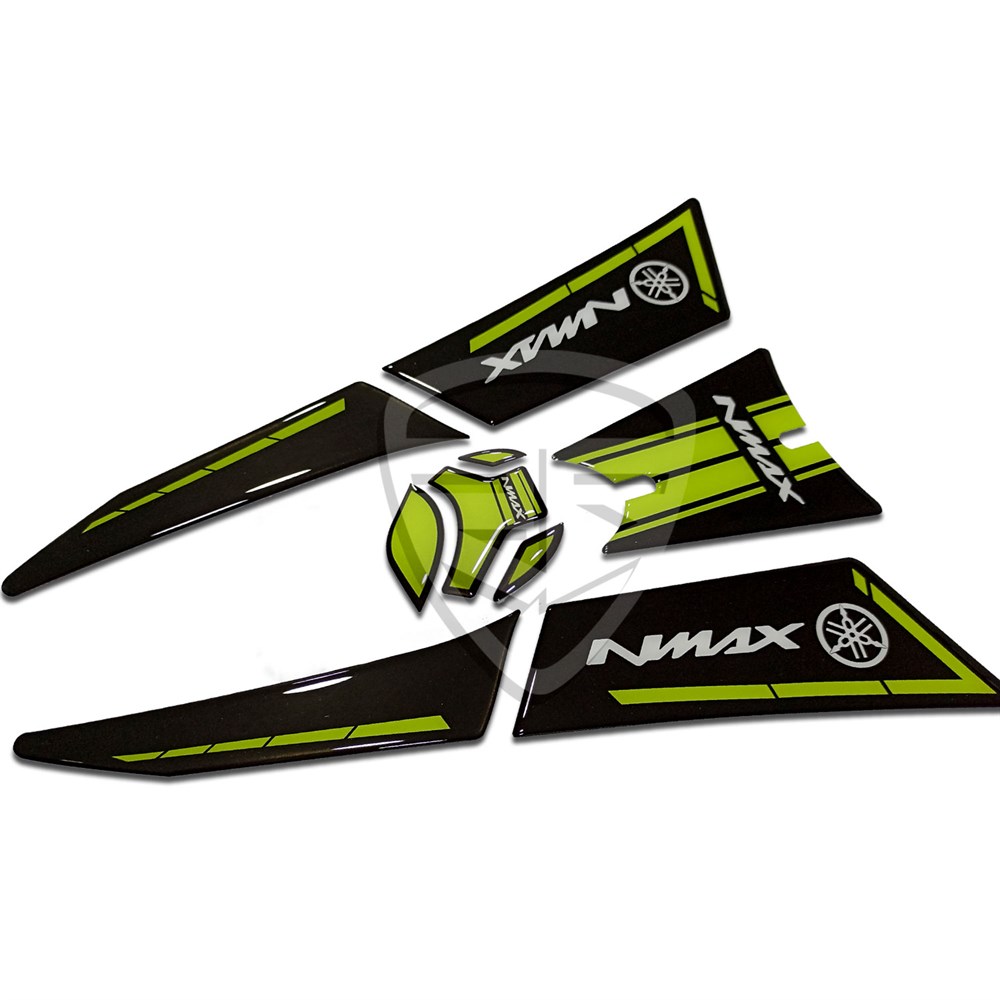 Yamaha NMax Tank Pad Seti Neon Sarı