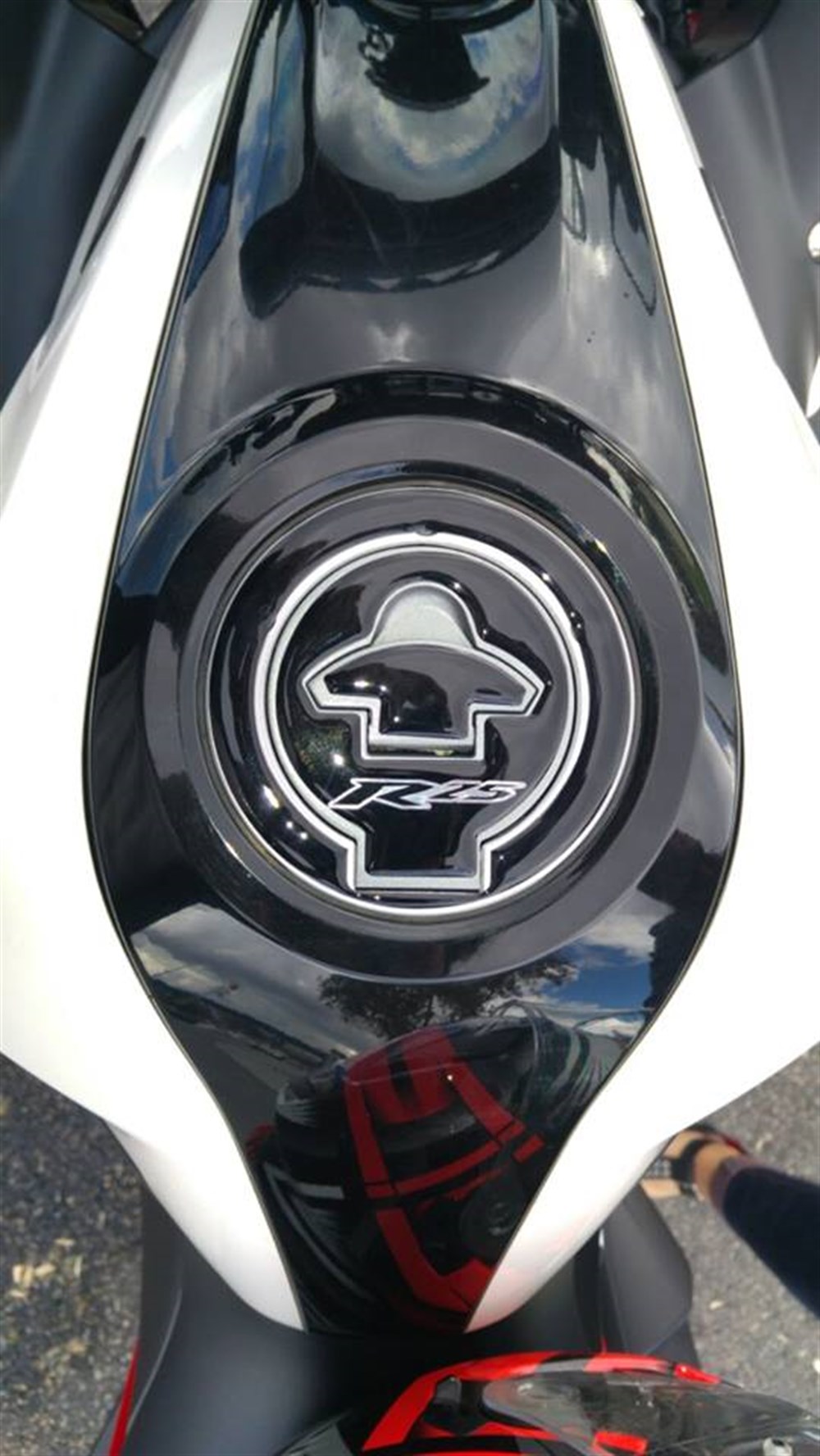 Yamaha R25 Black Edition Depo Kapağı Pad