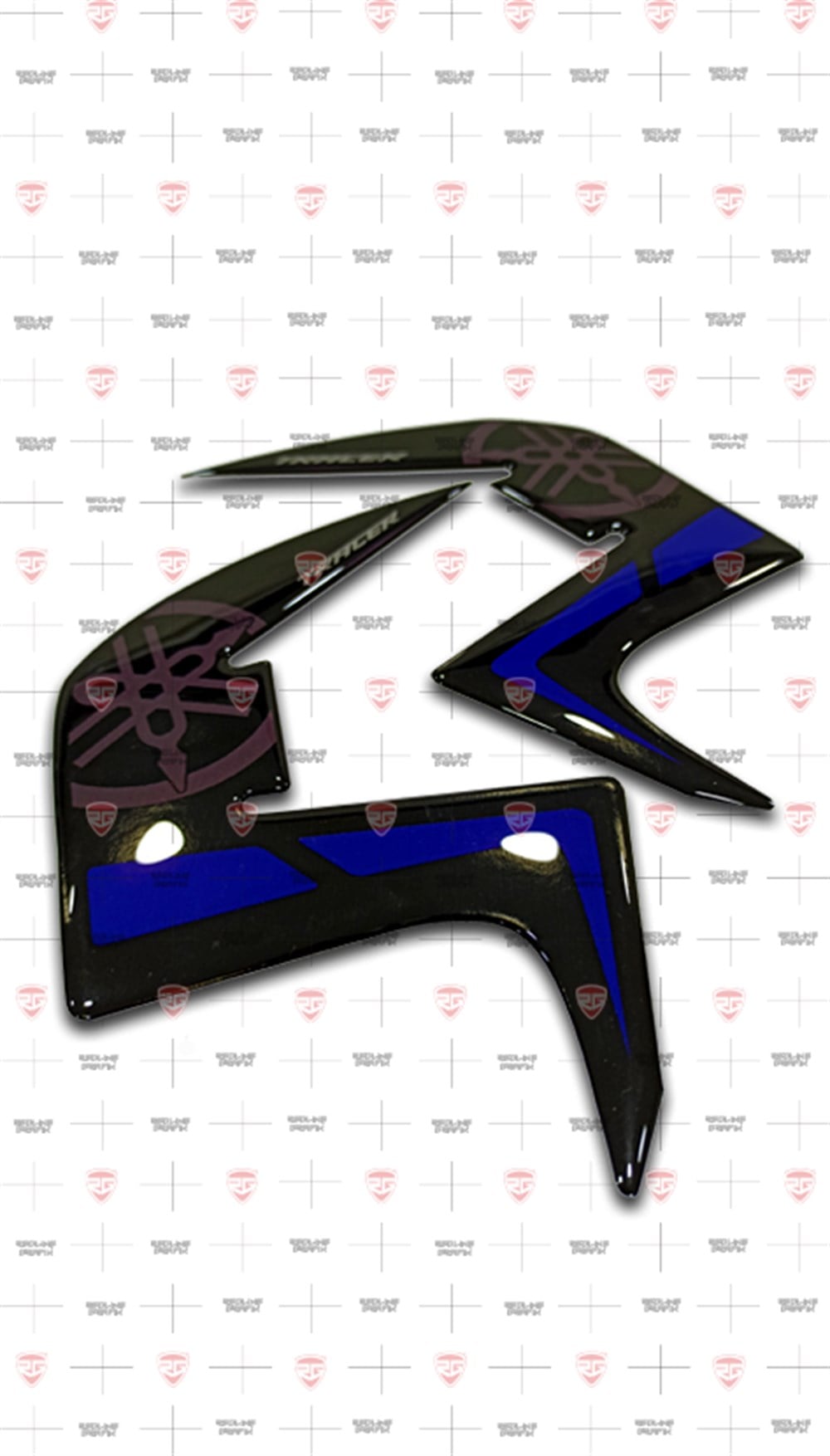 Yamaha Tracer 700 Yan Pad Koruma Sticker Race Blue 2016-2019