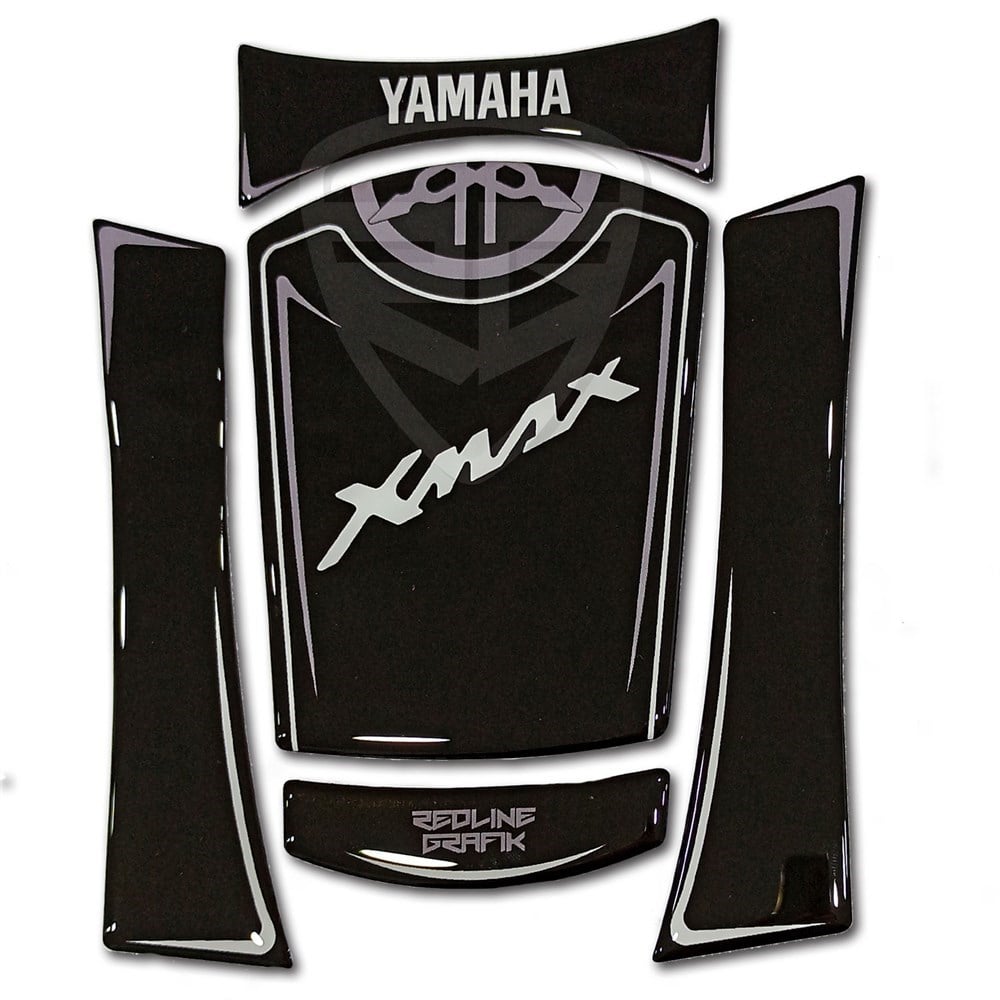Yamaha Xmax 2018 Tank Pad Siyah Beyaz