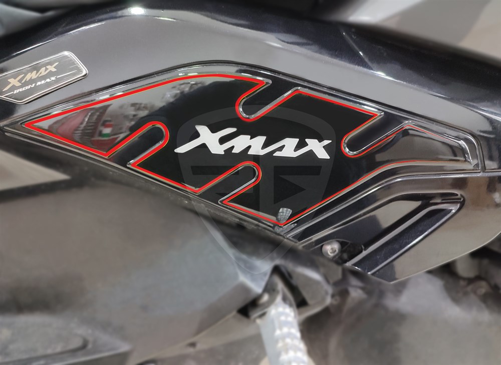 Yamaha Xmax 250 2014-2017 Yan Pad Siyah Kırmızı