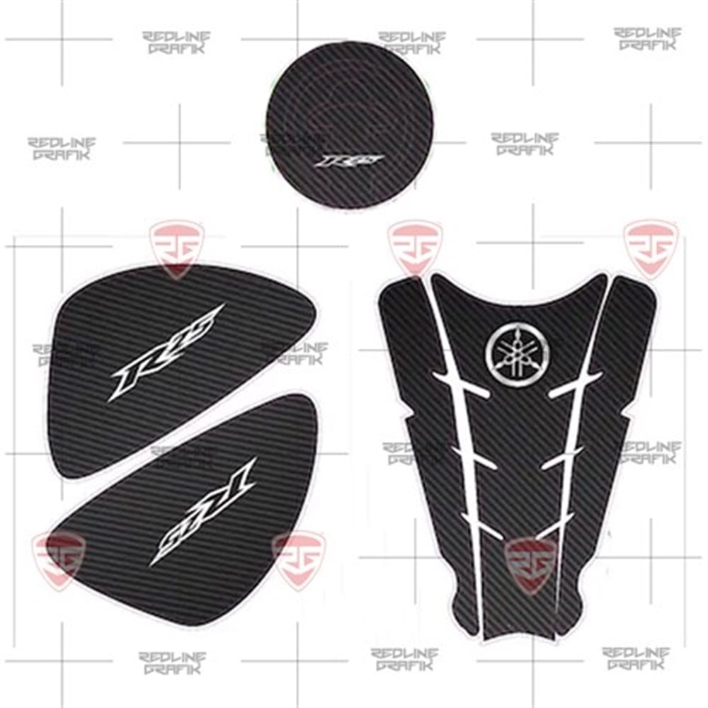 YAMAHA YZF-R25 3LÜ SET TANK PAD DEPO PAD YAN PAD