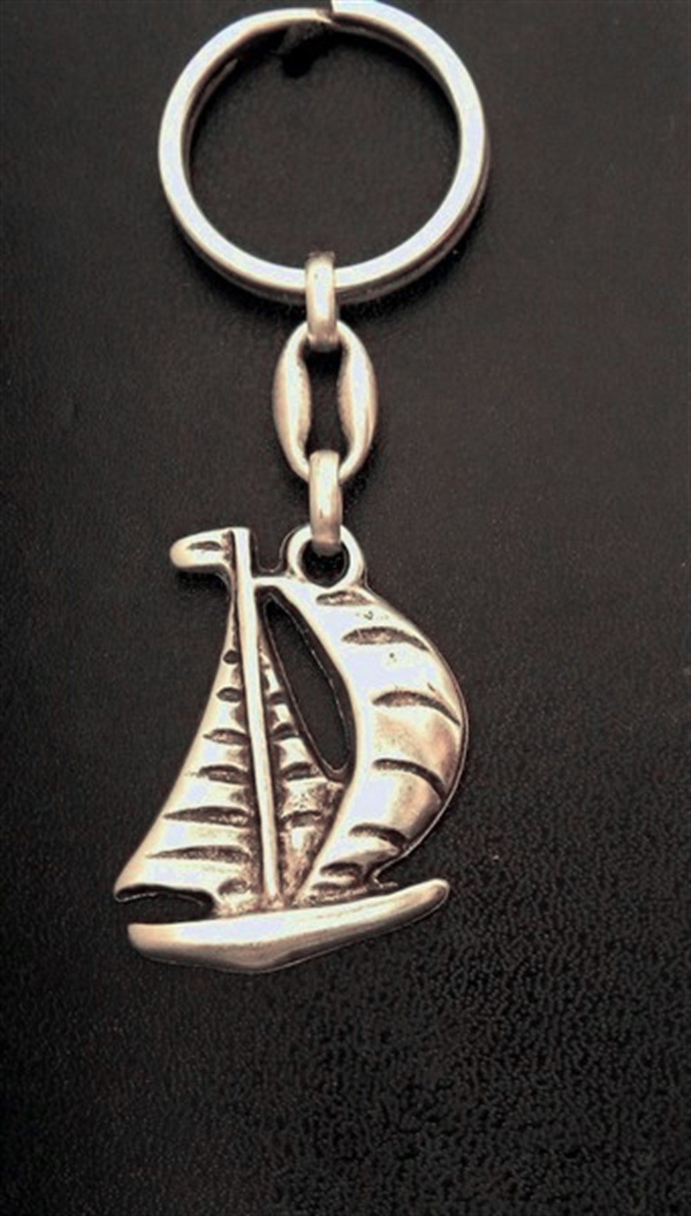 Yelkenli Gemi Anahtarlık