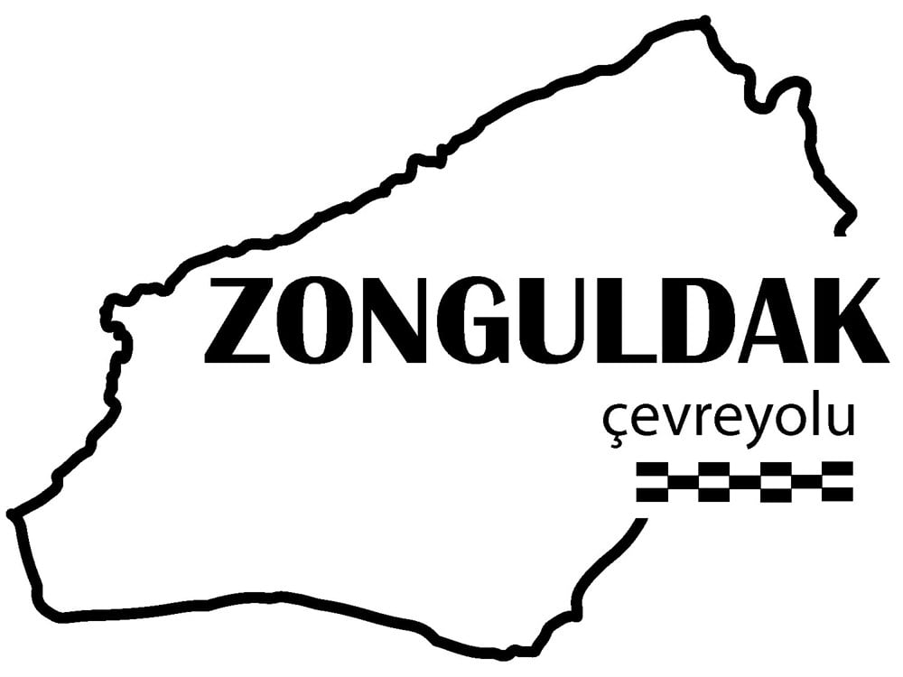 Zonguldak Çevreyolu Sticker - Ücretsiz Kargo 
