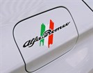Alfa Romeo 159 Giulietta Giulia 147 156 Mito Stelvio GT Sportiva Yakıt Deposu Kapağı Sticker
