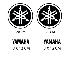 Yamaha Logo ve Yazı Seti