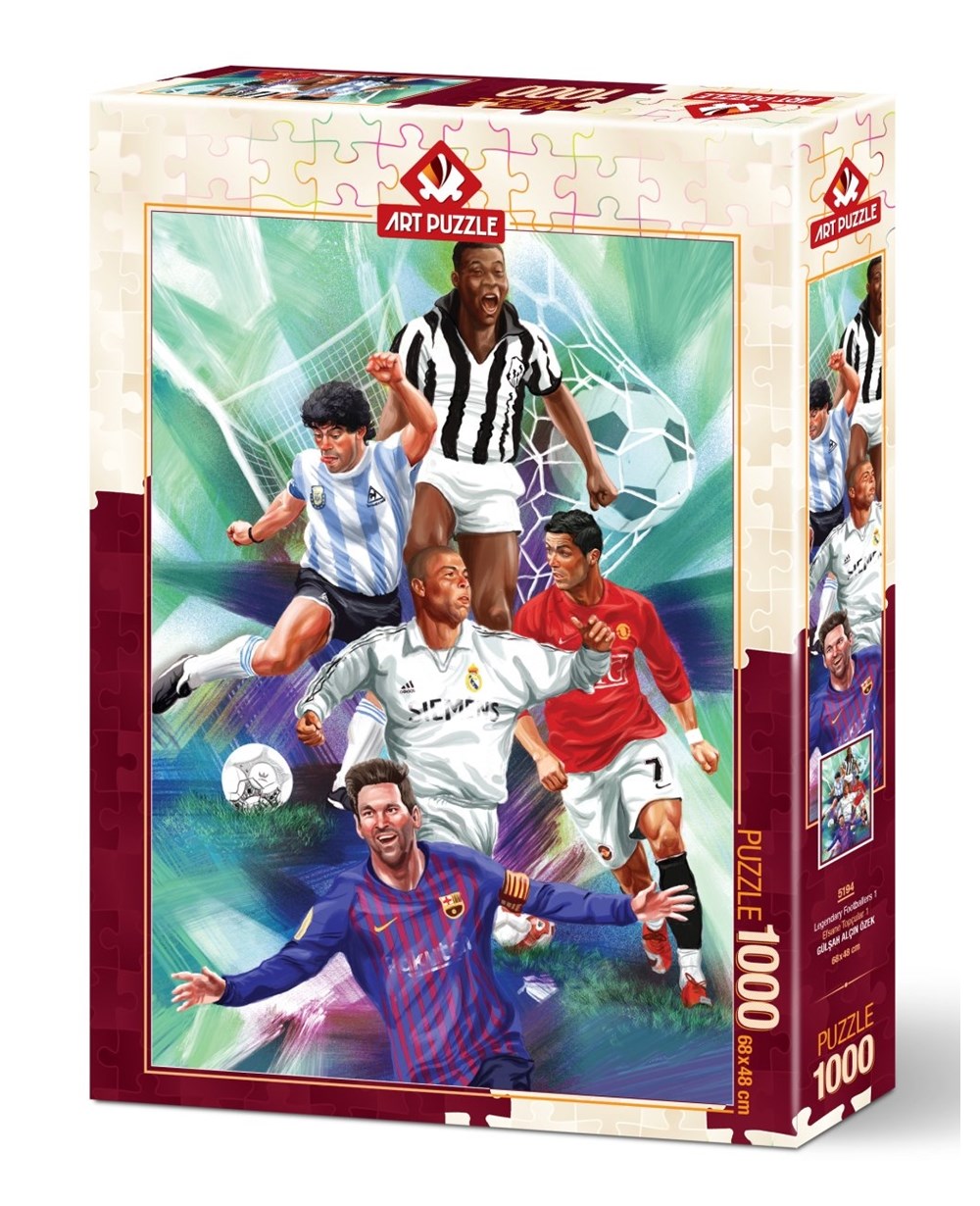 1000 Parça Puzzle, ART PUZZLE, Art Puzzle Efsane Topçular 1 1000 Parça Puzzle 5194