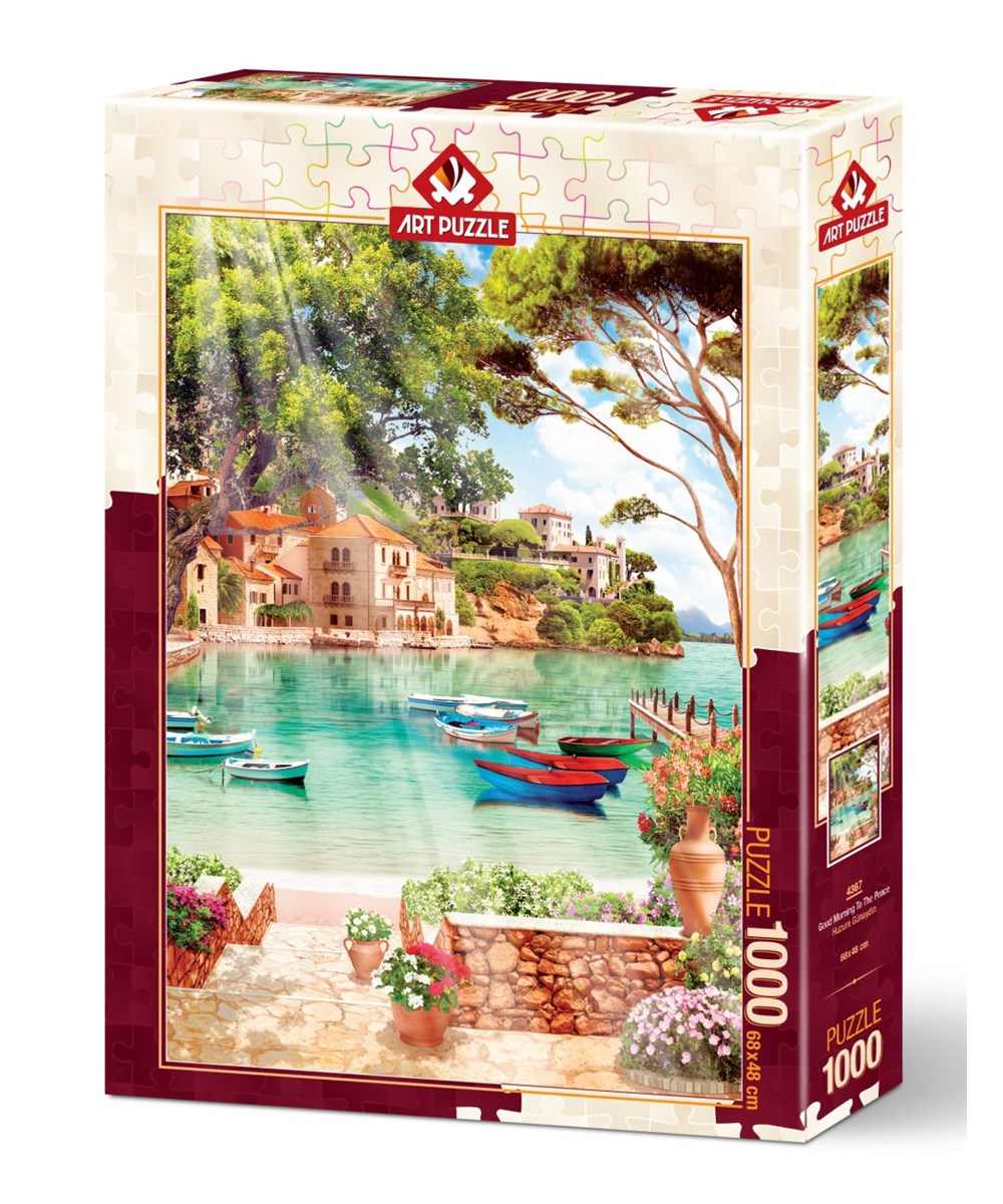 1000 Parça Puzzle, ART PUZZLE, Art Puzzle Huzura Günaydın :1000 Parça Puzzle 4367