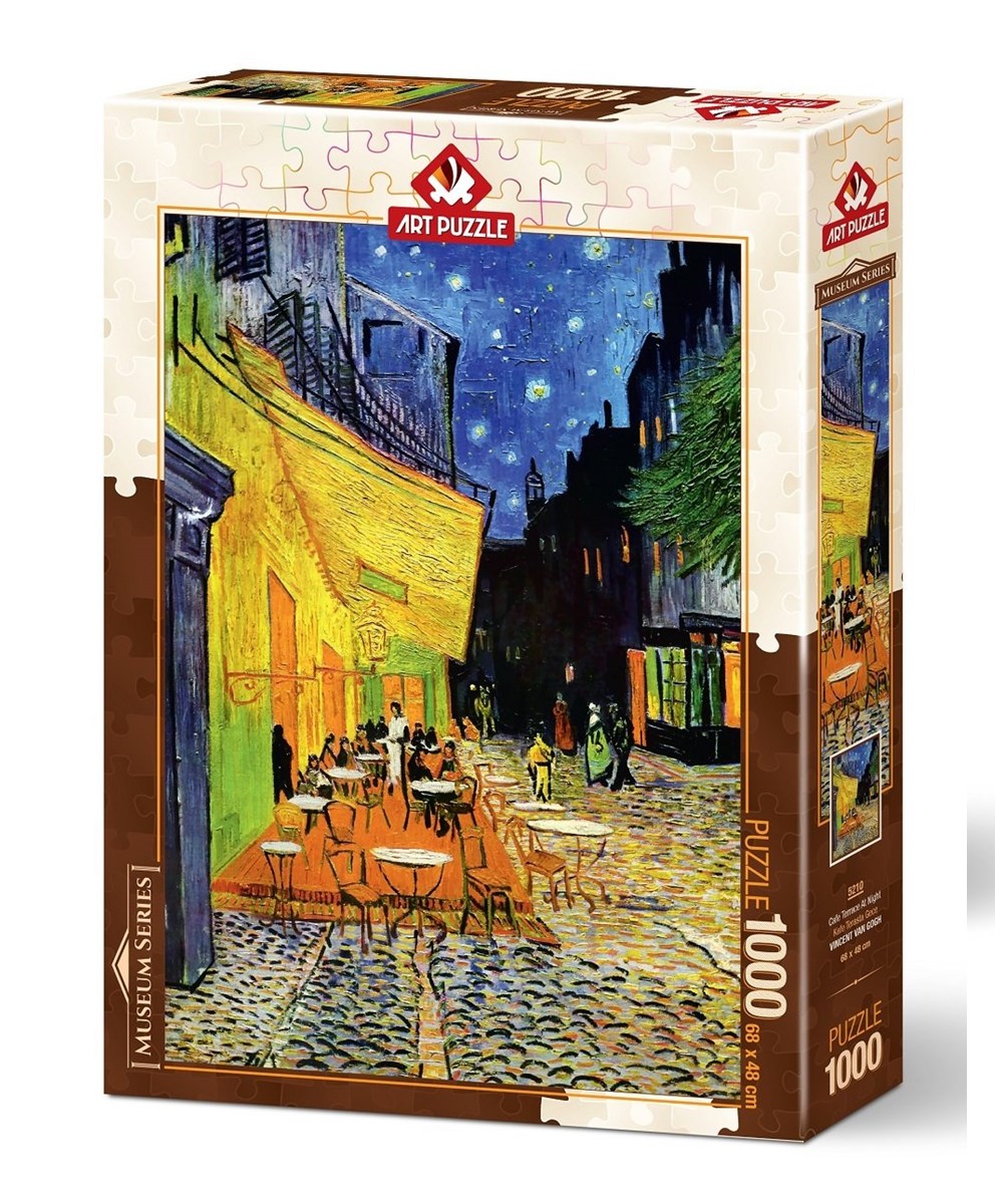 1000 Parça Puzzle, ART PUZZLE, Art Puzzle Kafe Terasta Gece :1000 Parça Puzzle 5210