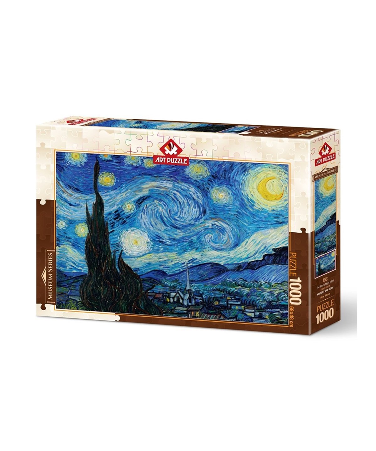 1000 Parça Puzzle, ART PUZZLE, Art Puzzle Yıldızlı Gece 1000 Parça Puzzle