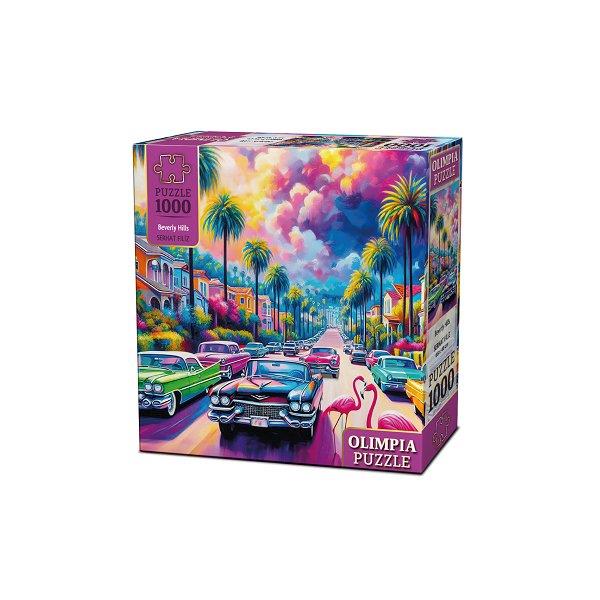 1000 Parça Puzzle, KS GAMES, Beverly Hills Olimpia Puzzle 1000 Parça 15001