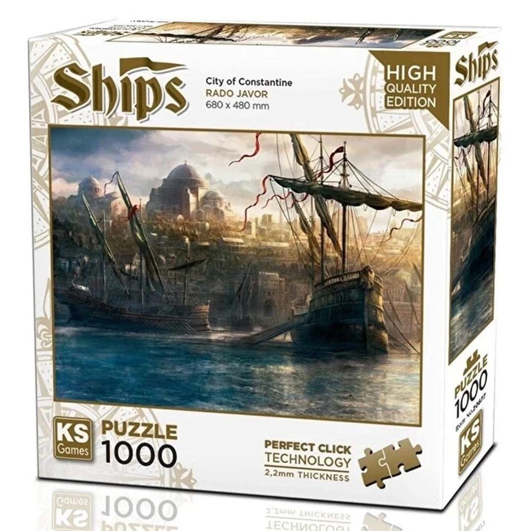 1000 Parça Puzzle, KS GAMES, Once Upon a Time in İstanbul Puzzle 1000 Parça 20677