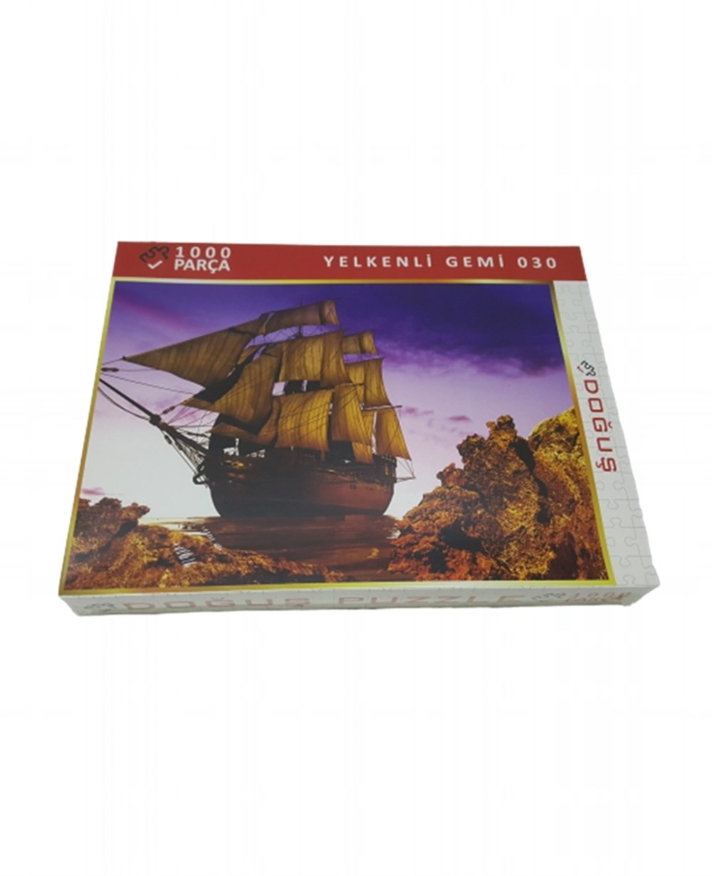 1000 Parça Puzzle, Merkez Oyuncak, Yelkenli Gemi 1000 Parça Puzzle 030