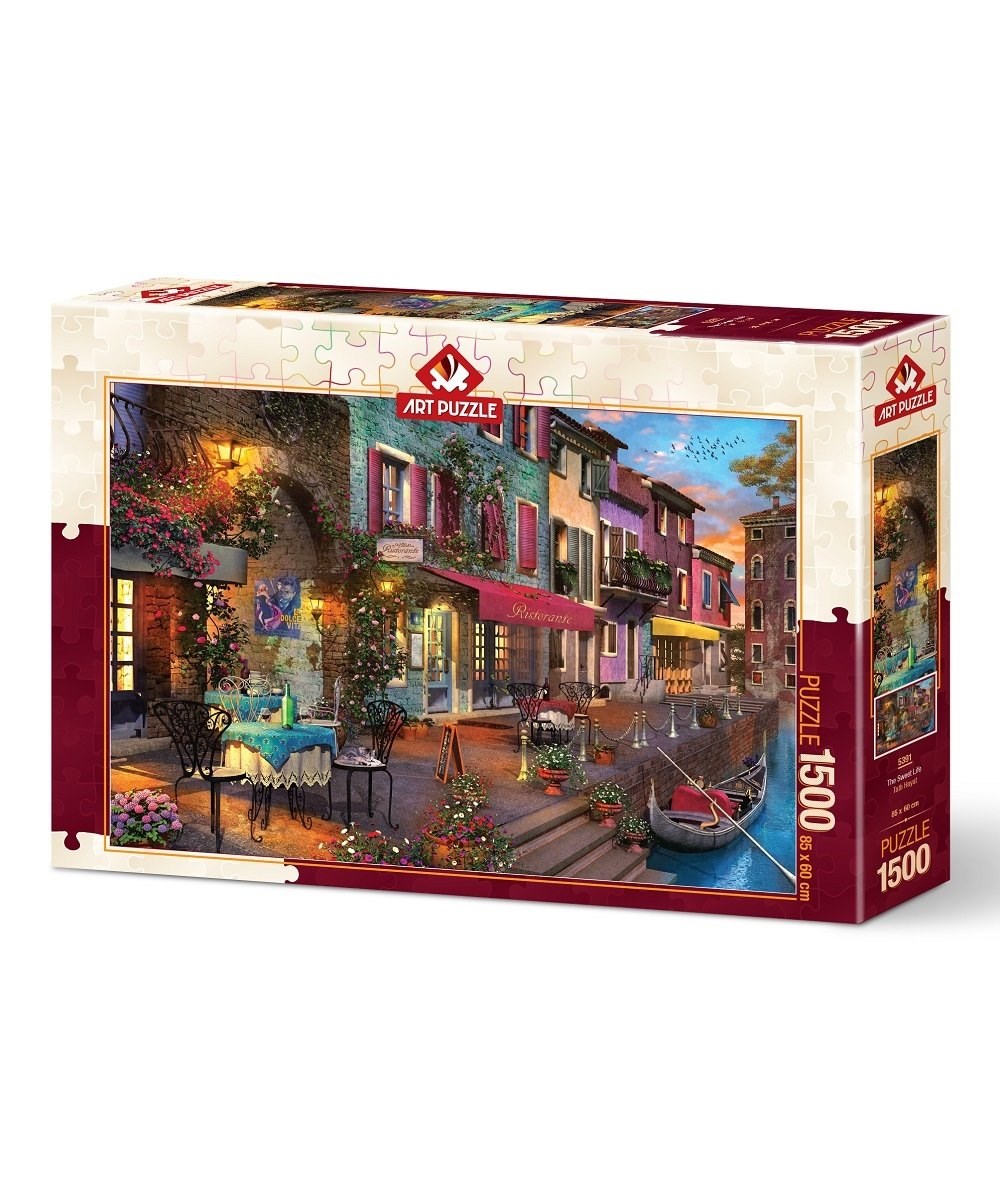 1500 Parça Puzzle, ART PUZZLE, Art Puzzle Tatlı Hayat :1500 Parça Puzzle 5391