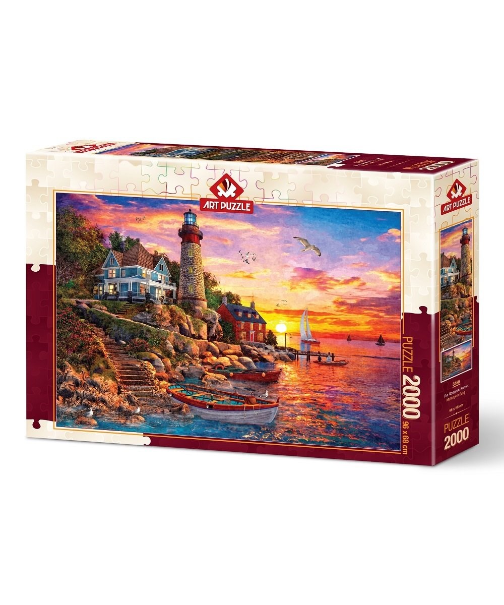 2000 Parça Puzzle, ART PUZZLE, Art Puzzle Muhteşem Batış :2000 Parça Puzzle 5486