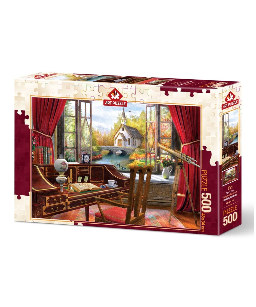 500 Parça Puzzle, ART PUZZLE, Art Puzzle Çalışma Manzaram :500 Parça Puzzle 5074