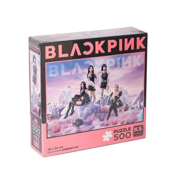 500 Parça Puzzle, KS GAMES, Black Pink Puzzle 500 Parça 20069