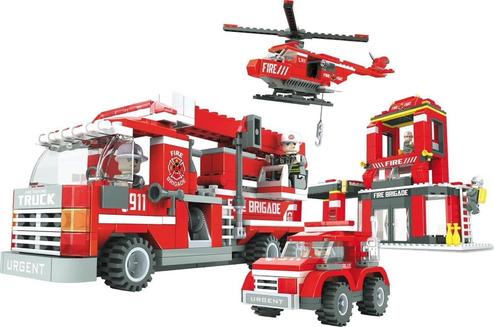 Ausini Lego Setleri, Bir-Can, Ausini Lego İtfaiye Seti 697 Parça 21901 