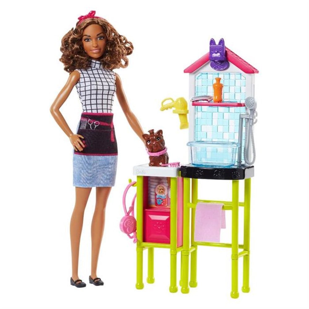 Barbie Ben Büyüyünce Oyun Seti Hayvan Kuaförü DHB63-FJB31