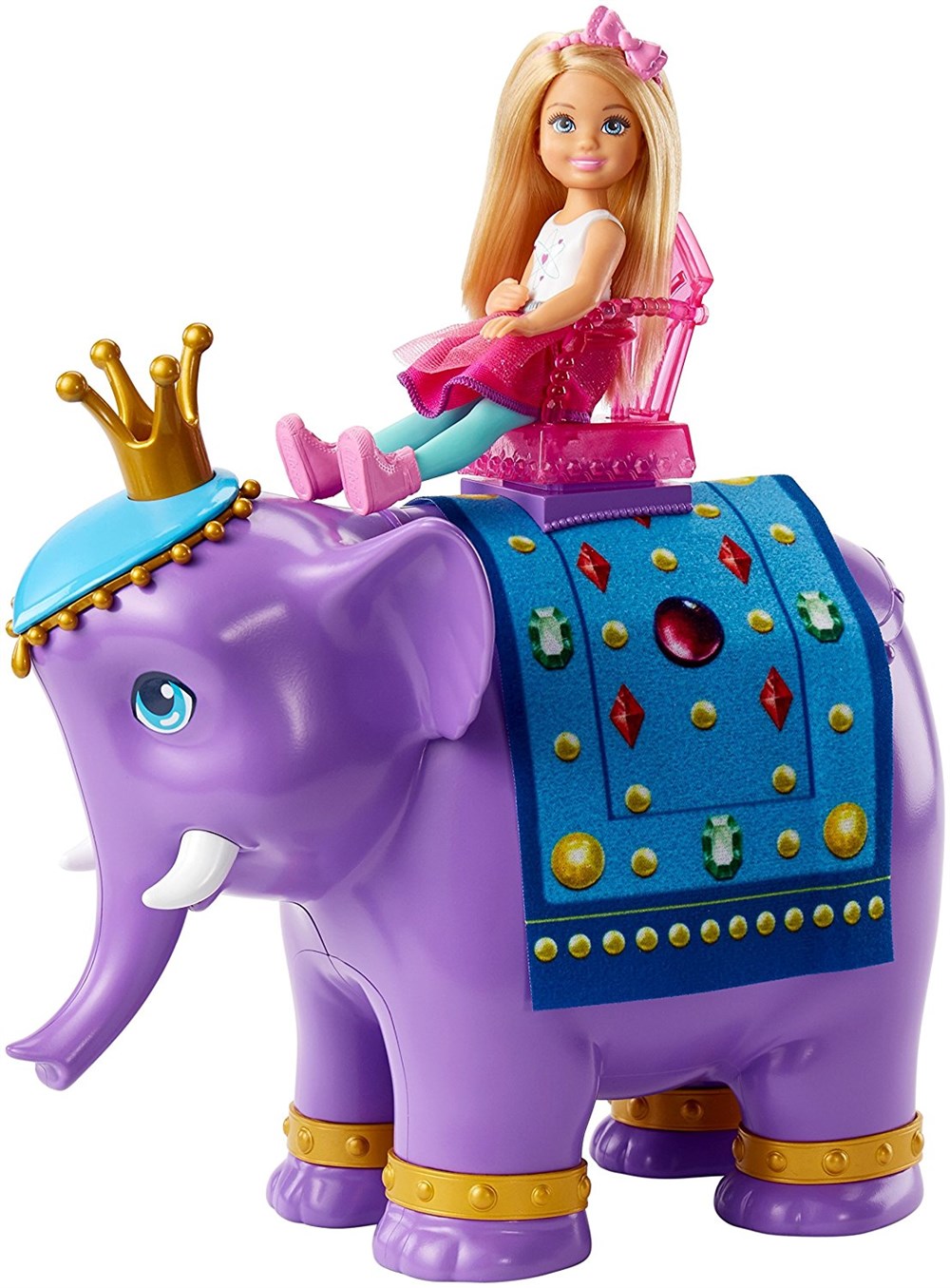 Barbie Dreamtopia Chelsea Bebek ve Fil Kral FPL83