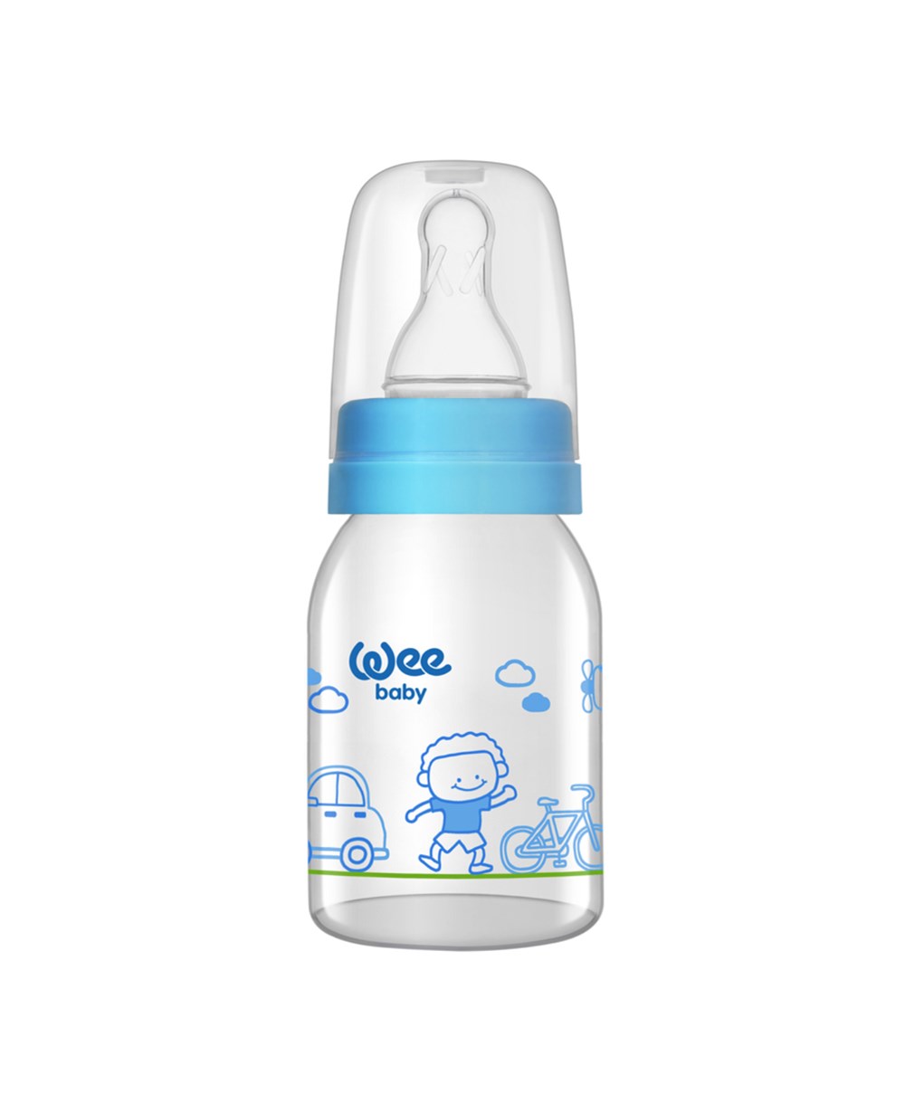 Biberon, WEE BABY, Wee Baby Klasik Cam Biberon 125 ml 877 Mavi