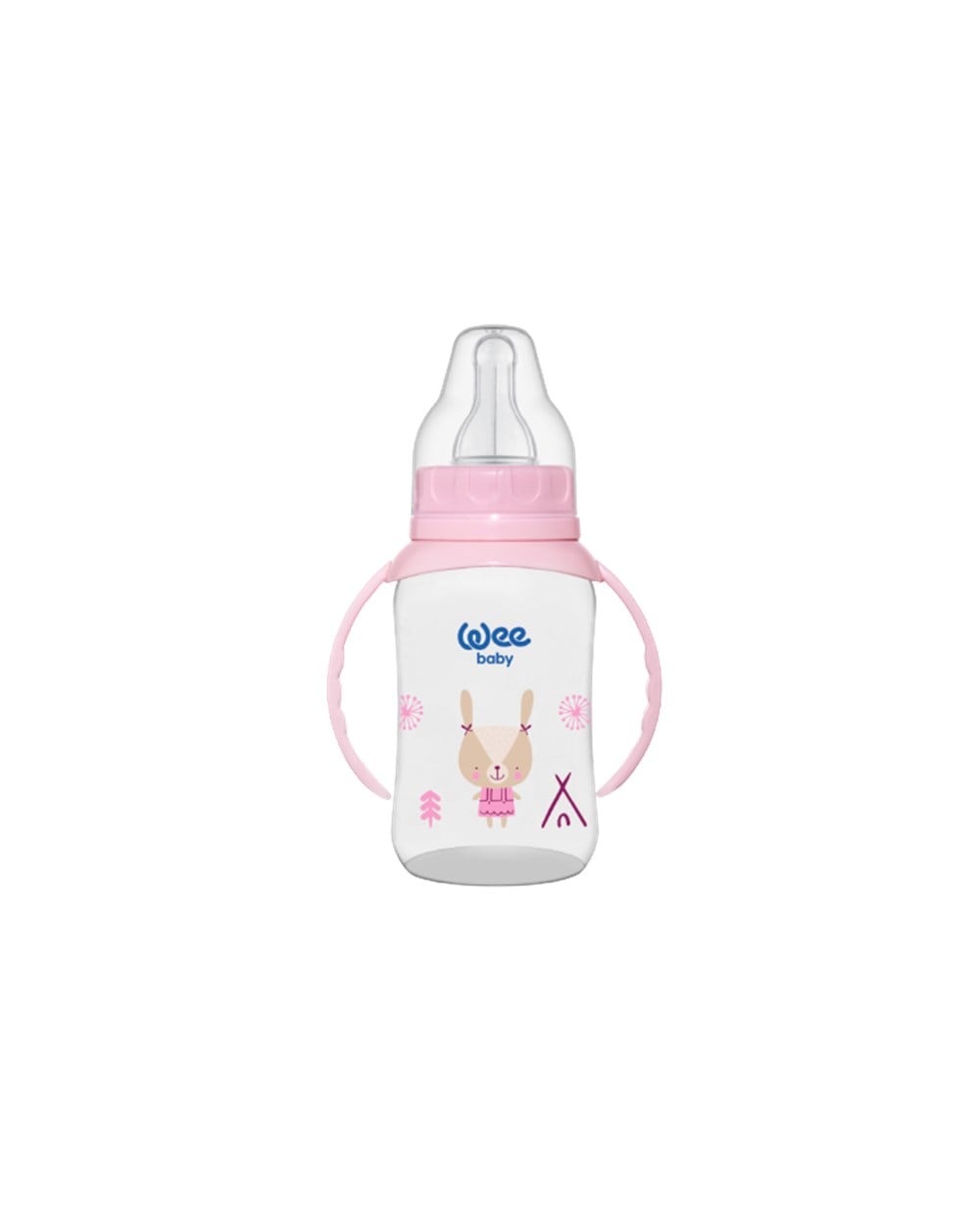 Biberon, WEE BABY, Wee Baby Kulplu PP Biberon 150 ml 744 Pembe