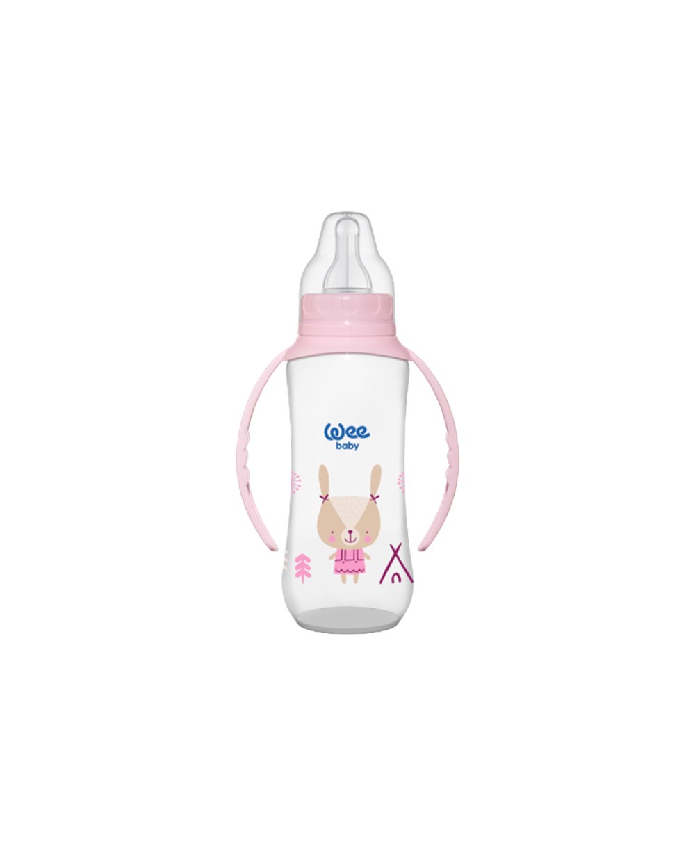 Biberon, WEE BABY, Wee Baby Kulplu PP Biberon 270 ml 745 Pembe