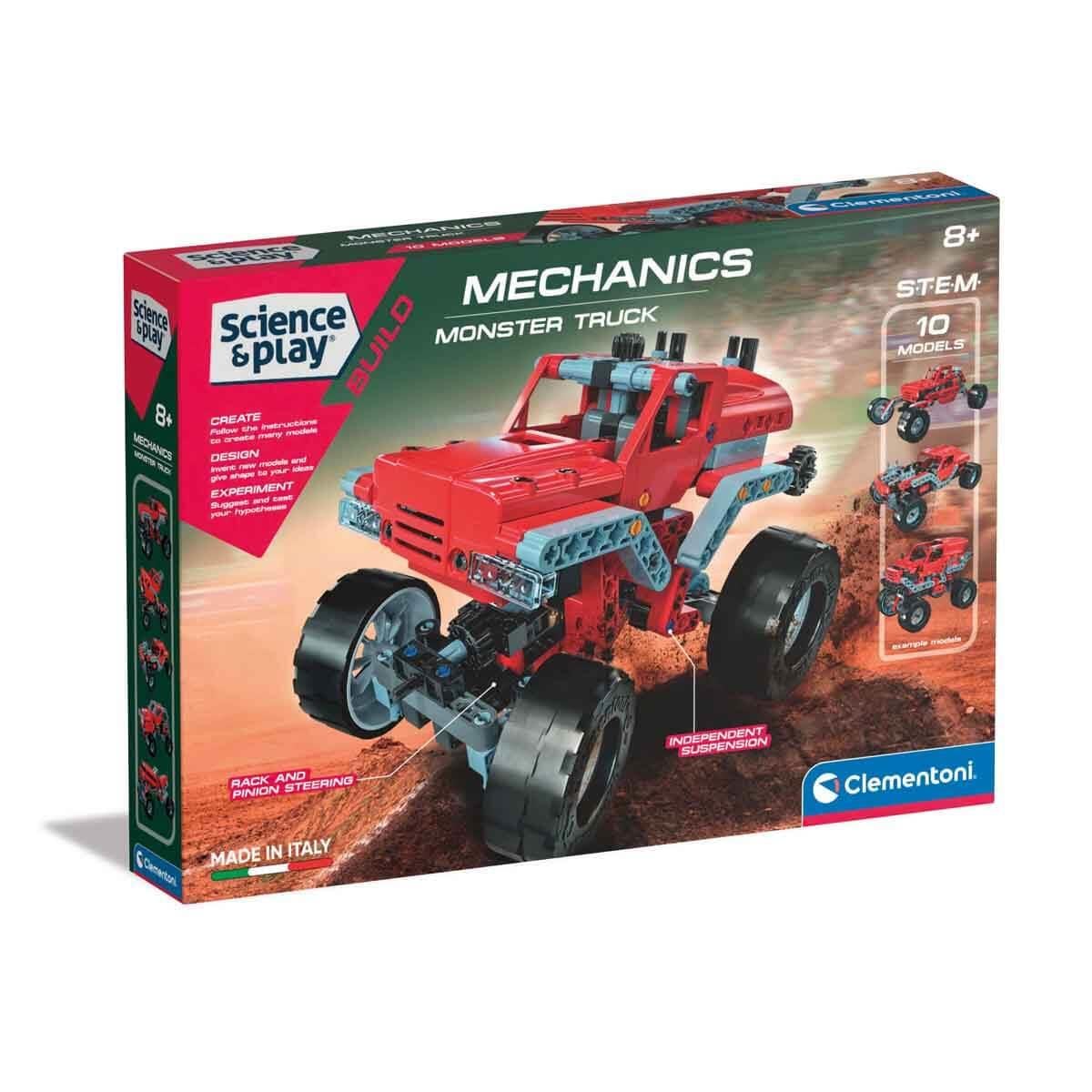 Bilim Oyun Setleri, Clementoni, Clementoni Bilim ve Oyun: Monster Truck Canavar Kamyonlar 75038