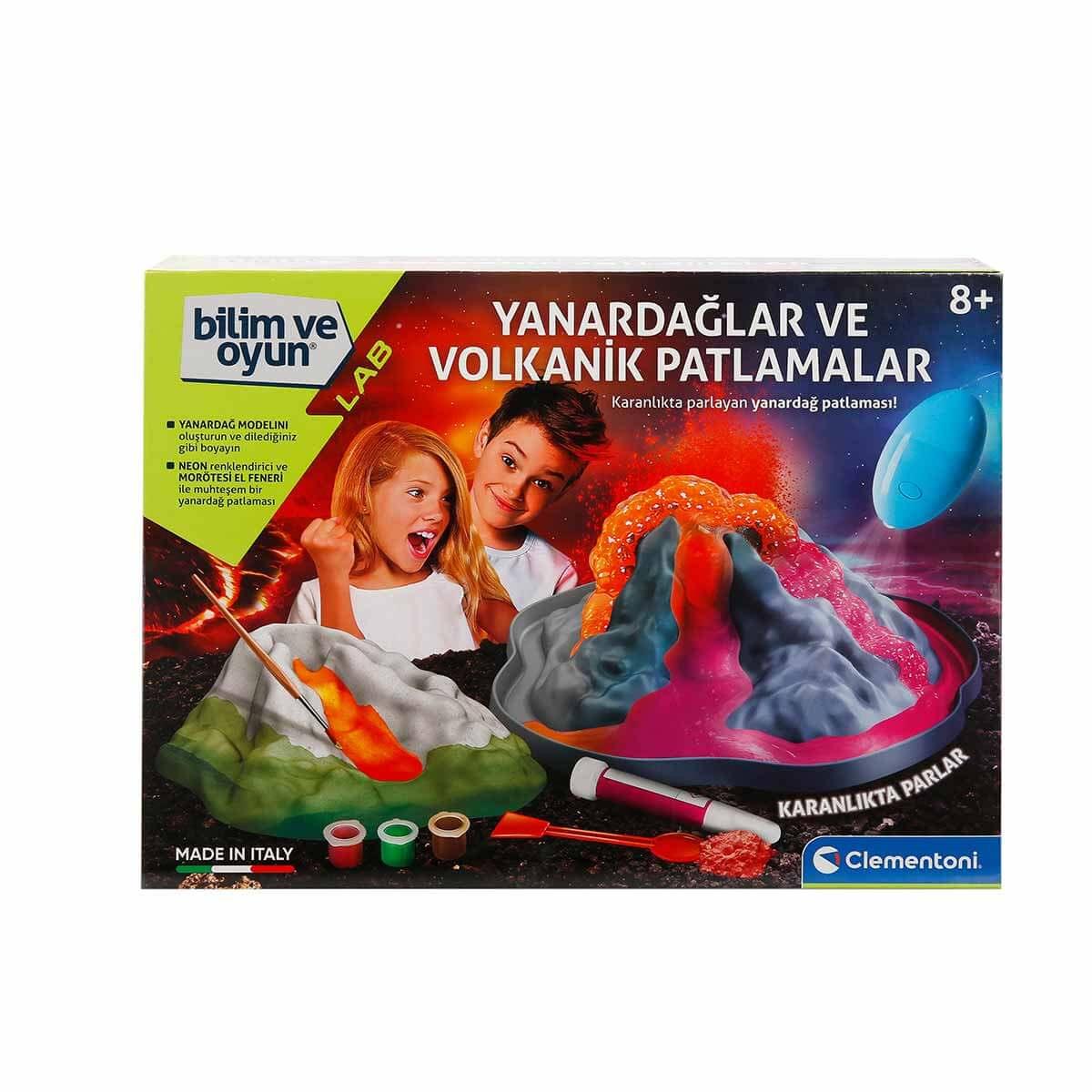 Bilim Oyun Setleri, Clementoni, Clementoni Bilim ve Oyun Yanardağlar ve Volkanik Patlamalar 64193