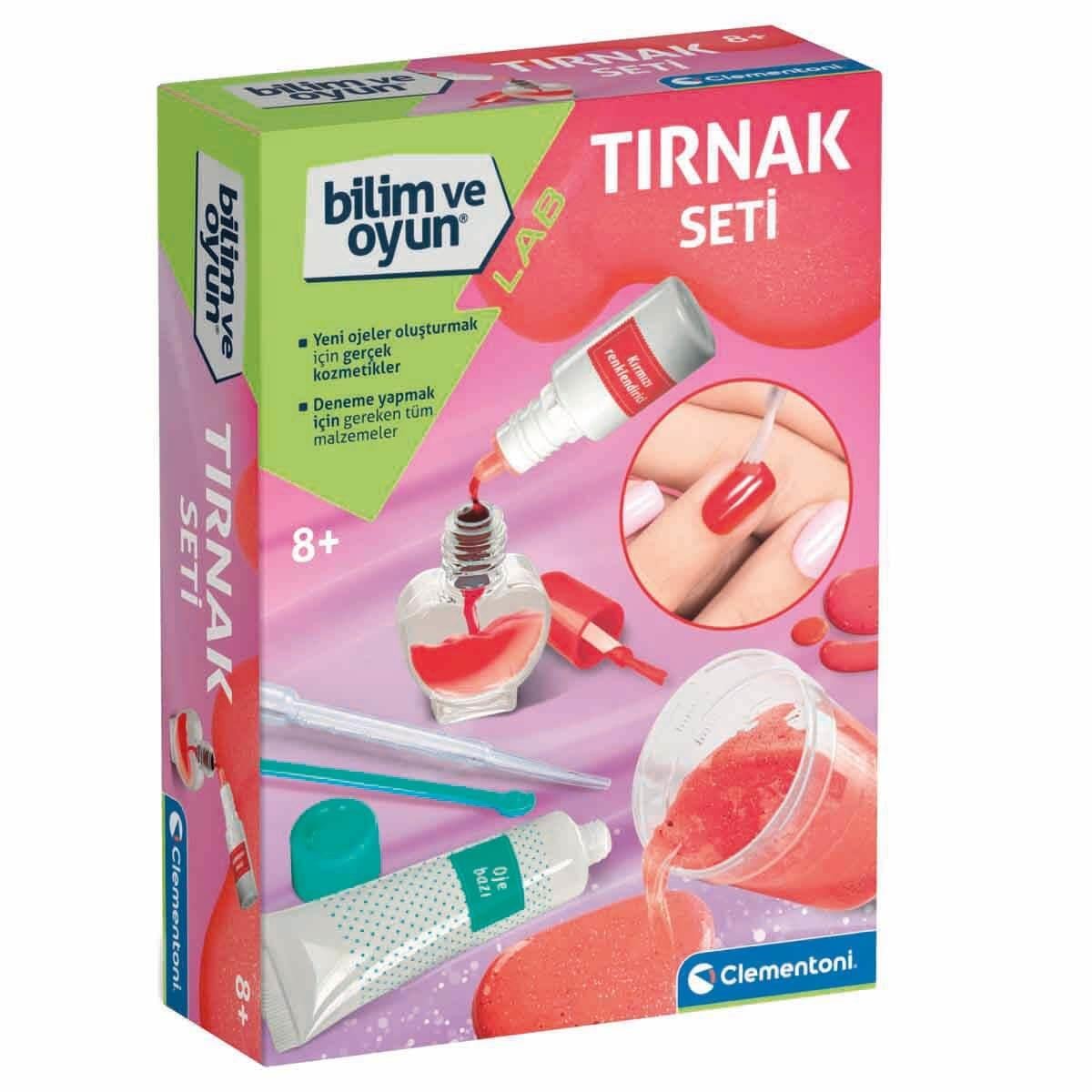 Bilim Oyun Setleri, Clementoni, Clementoni Bilim ve Oyun Tırnak Seti 64332