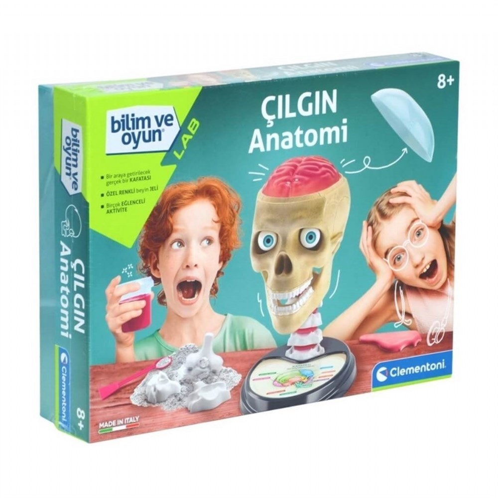 Bilim Oyun Setleri, Clementoni, Clementoni Bilim ve Oyun Çılgın Anatomi 64322