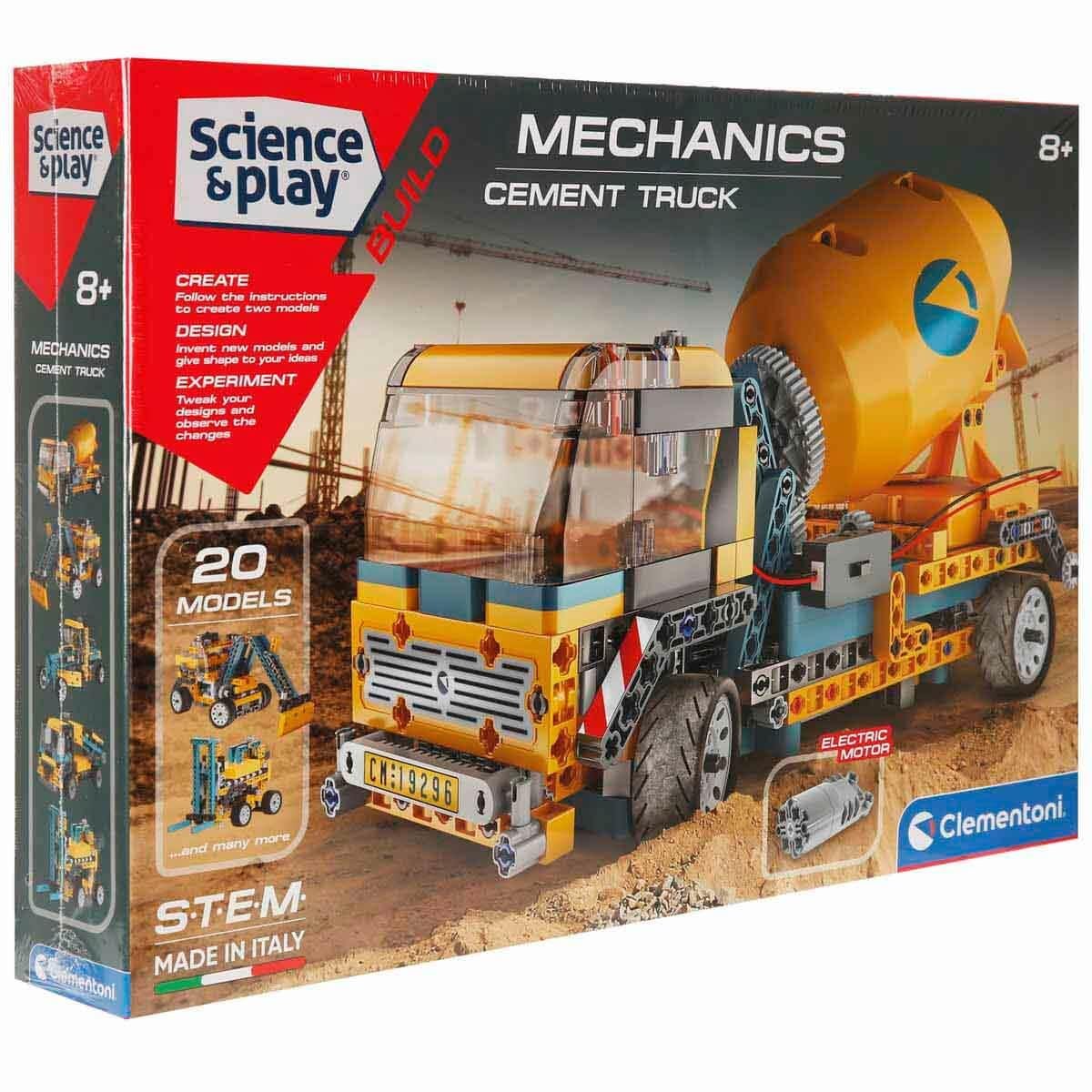 Bilim Oyun Setleri, Clementoni, Clementoni Bilim ve Oyun Mechanics İnşaat Kamyonu 75083