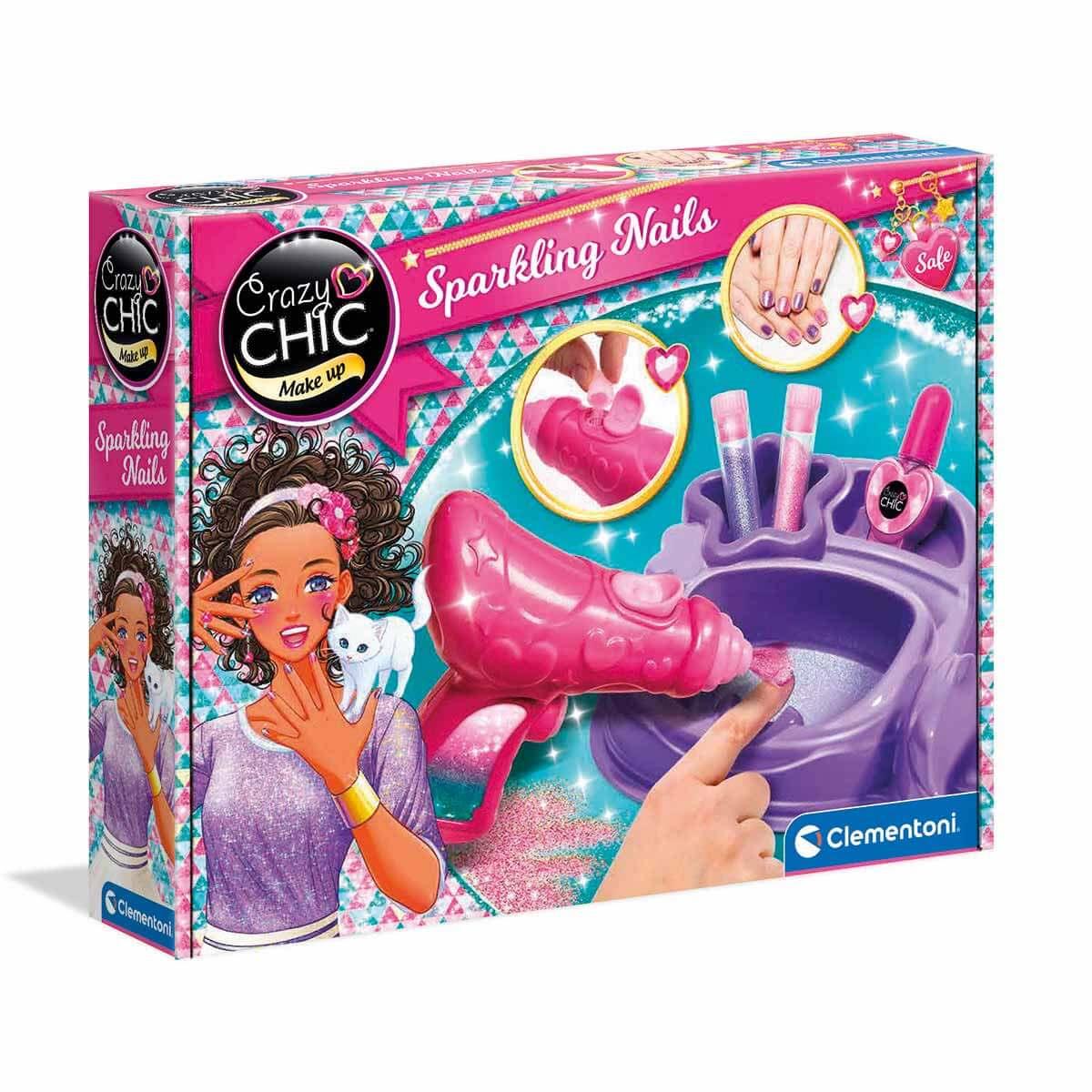 Bilim Oyun Setleri, Clementoni, Clementoni Crazy Chic Işıldayan Tırnaklar