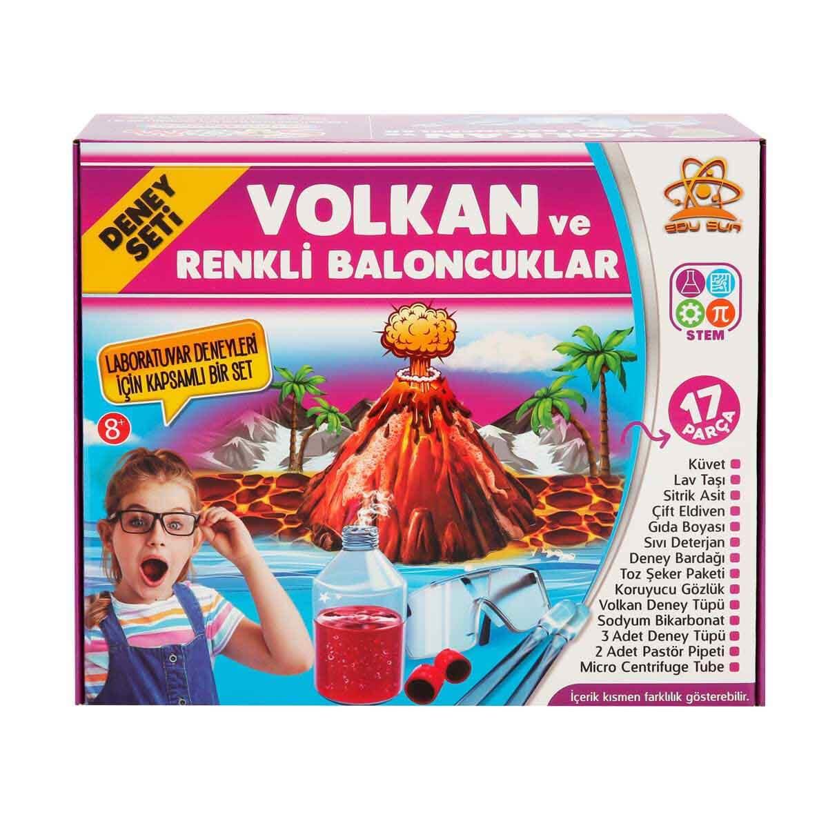 Bilim Oyun Setleri, Sunman, Edu Sun Volkan ve Renkli Baloncuklar S00003707
