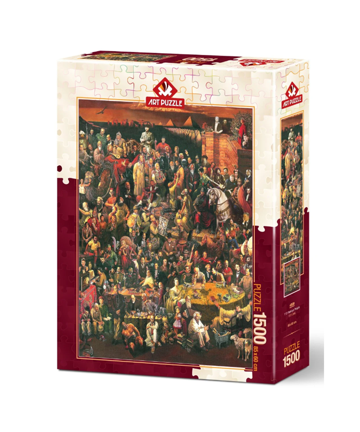 Breadcrumbut, ART PUZZLE, 113 ÜNLÜ - 1500 PARÇA